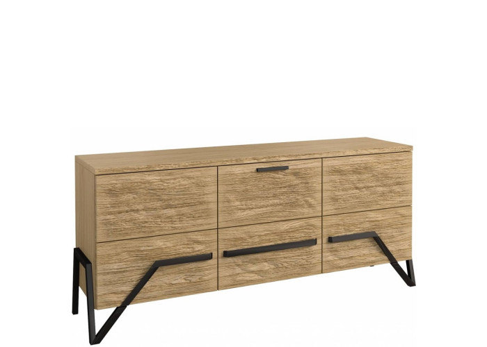 PIK dub prírodný lager KOM2D2SZ, komoda PIK dub prírodný lager KOM2D2SZ, komoda