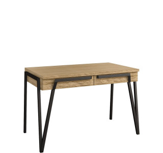 PIK dub prírodný lager BIU2S, písací stôl