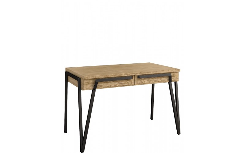 PIK dub prírodný lager BIU2S, písací stôl