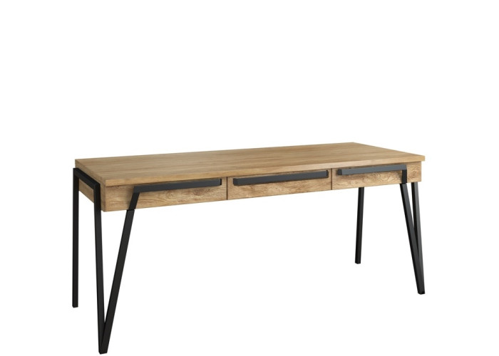 PIK dub prírodný lager BIU3S, písací stôl PIK dub prírodný lager BIU3S, písací stôl