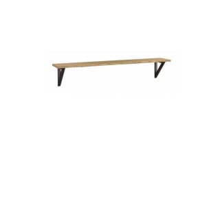 PIK dub prírodný lager POL/116, závesná polica