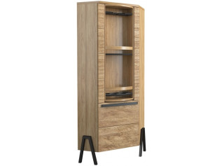 PIK dub prírodný lager BAR, rohová barová skrinka