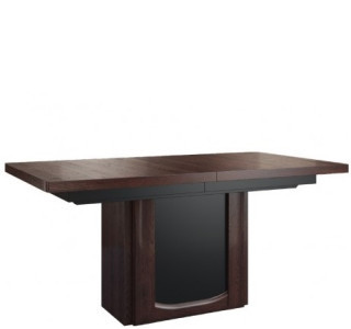 RIVA rozťahovací jedálenský stôl so stredovou nohou v rozmere 160-360 x 90 cm