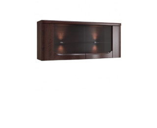 RIVA závesná vitrína s osvetlením 2DS