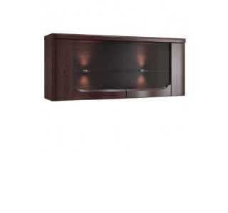 RIVA závesná vitrína s osvetlením 2DS