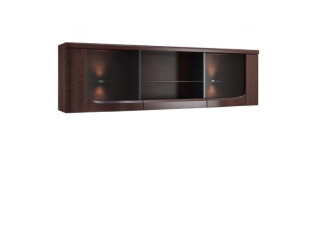 RIVA závesná vitrína s osvetlením 2DS, veľká