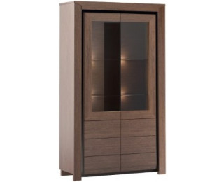 SEMPRE dvojdverová vitrína 2DS2D s osvetlením