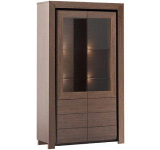 SEMPRE dvojdverová vitrína 2DS2D s osvetlením