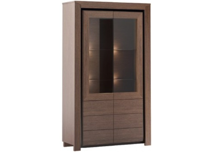 SEMPRE dvojdverová vitrína 2DS2D s osvetlením SEMPRE dvojdverová vitrína 2DS2D s osvetlením