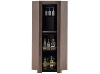 SEMPRE rohová skrinka s otočným barom