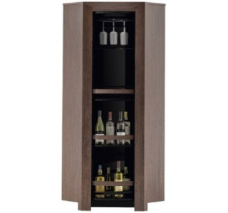 SEMPRE rohová skrinka s otočným barom