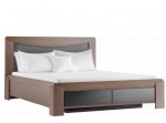 SEMPRE masívna posteľ 180x200 cm s úložným priestorom