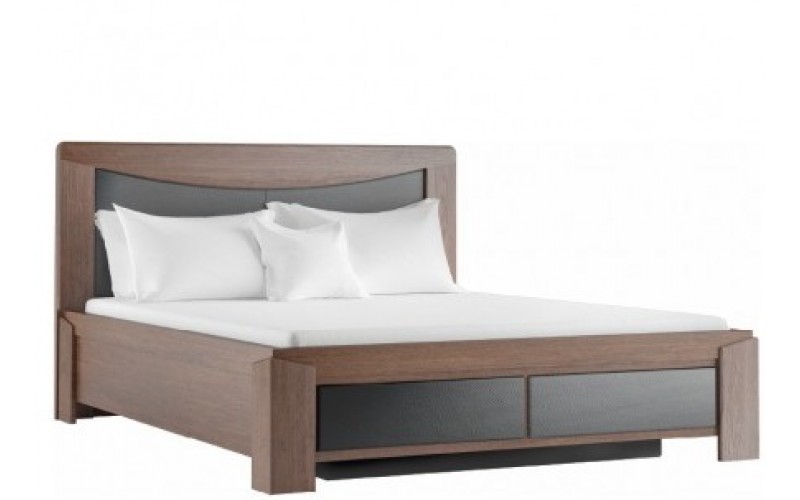 SEMPRE masívna posteľ 140x200 cm s úložným priestorom