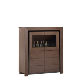 SEMPRE skrinka s barom 2DS2D s osvetlením