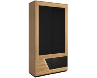 SMART dvojdverová šatníková skriňa, ľavé prevedenie