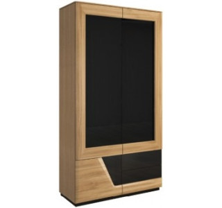 SMART dvojdverová šatníková skriňa, ľavé prevedenie