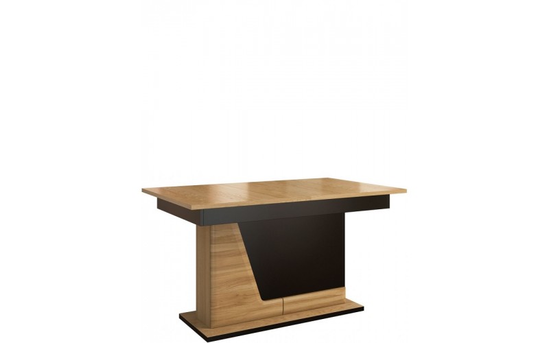 SMART rozkladací jedálenský stôl so stredovou nohou v rozmere 140-228 x 90 cm
