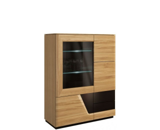 SMART vitrína s barom a osvetlením, ľavé prevedenie