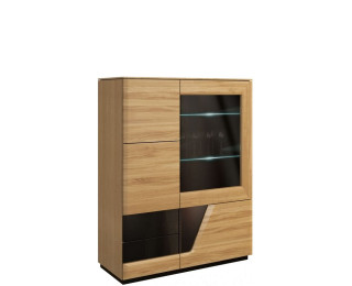 SMART vitrína s barom a osvetlením, pravé prevedenie