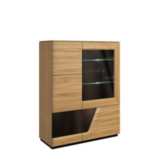 SMART vitrína s barom a osvetlením, pravé prevedenie