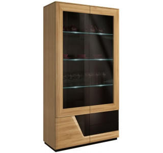 SMART dvojdverová vitrína s osvetlením, ľavé prevedenie