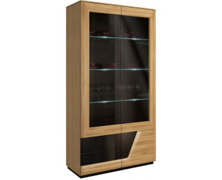 SMART dvojdverová vitrína s osvetlením, pravé prevedenie