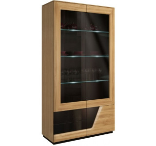 SMART dvojdverová vitrína s osvetlením, pravé prevedenie