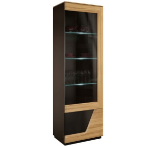 SMART jednodverová vitrína s osvetlením, pravé prevedenie