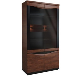 VENEZIA dvojdverová vitrína s osvetlením