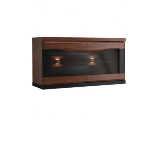 VENEZIA závesná vitrína 2DS s osvetlením