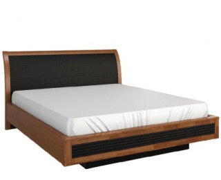 VERANO manželská posteľ z masívu 140x200 cm s úložným priestorom