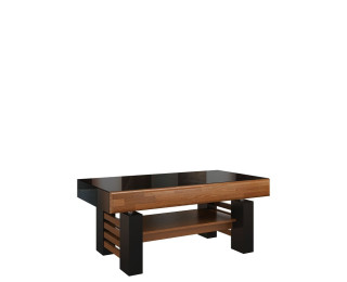 VERANO konferenčný stolík 2, rozložiteľný na jedálenský stôl v rozmere 120-160 x 70 cm