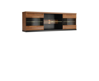 VERANO závesná vitrína 2DS s osvetlením, veľká