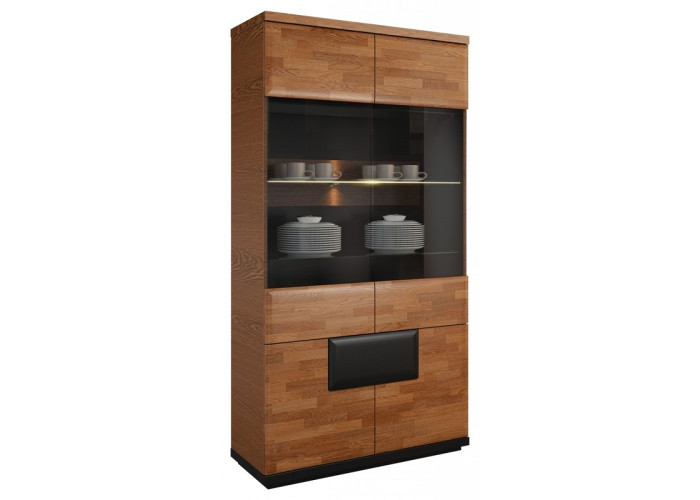 VERANO dvojdverová vitrína s osvetlením VERANO dvojdverová vitrína s osvetlením