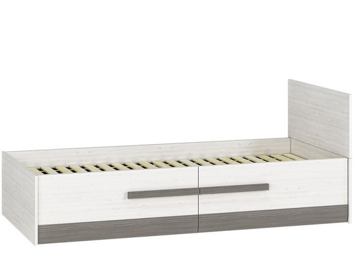 BLANCO 1601, jednolôžková posteľ 90x200 cm s úložným priestorom
