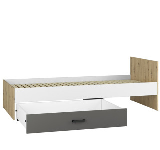 FINI 09, detská posteľ s úložným priestorom 90x200 cm