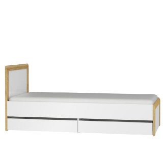 THEO THL-01 jednolôžková posteľ 90x200 cm s úložným priestorom