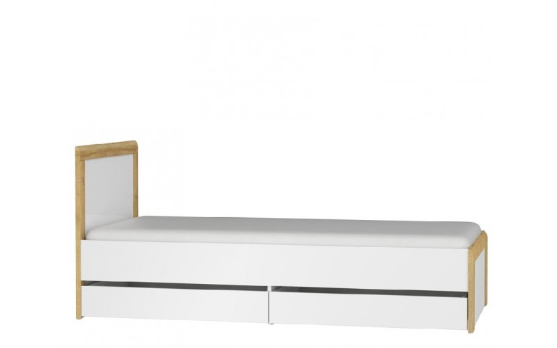 THEO THL-01 jednolôžková posteľ 90x200 cm s úložným priestorom
