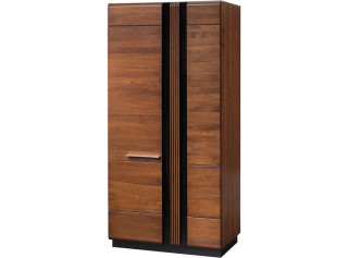 PORTI dub antický 70, šatníková skriňa