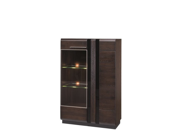 PORTI dub čokoládový 15, vitrína