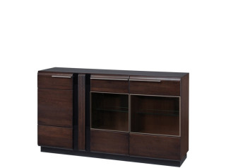 PORTI dub čokoládový 48, komoda