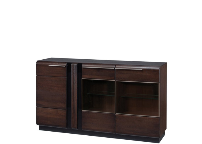 PORTI dub čokoládový 48, komoda