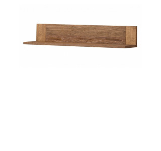 VELVET dub rustikal 35, závesná polica