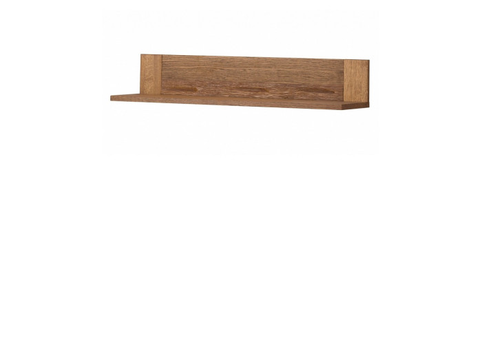 VELVET dub rustikal 35, závesná polica VELVET dub rustikal 35, závesná polica