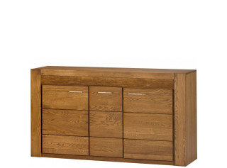 VELVET dub rustikal 45, komoda