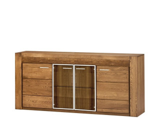 VELVET dub rustikal 49, komoda