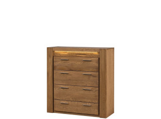 VELVET dub rustikal 75, komoda