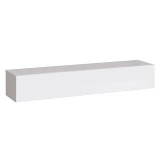 CANE RTV1 biela/biely lesk, závesná skrinka