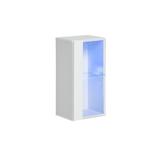 CANE WW04 biela/biely lesk, závesná skrinka