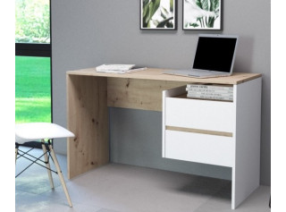 TULIO dub artisan/biela, písací stolík